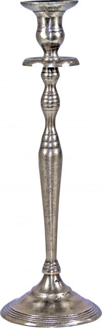 Kerzenständer in Silber-Antik in 3 Größen - Groß