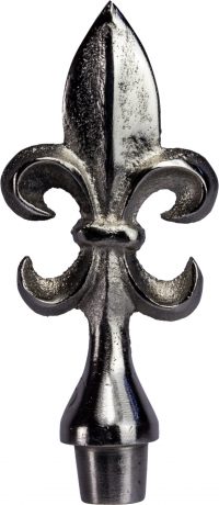Bourbone Stecker in Silber-Antik
