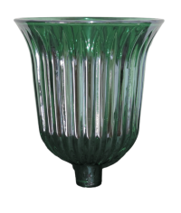 Aufsatzglas Stella in Grün