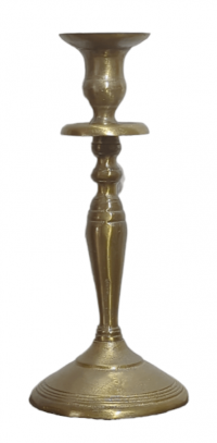 Kerzenständer aus Messing in 3 Größen - Mittel
