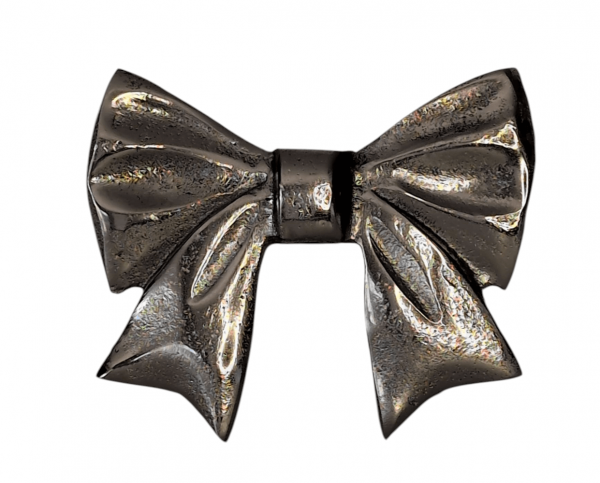 Schleife in Silber-Antik