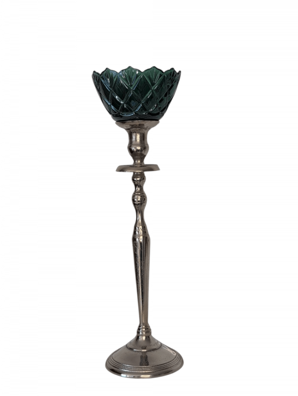 Schleife in Silber-Antik – Bild 2