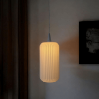 Weißer"gerader" Lampenschirm für Anschluss an A1e/b (13cm Stern) in 2 Größen