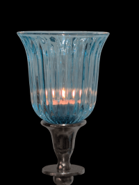 Aufsatzglas Stella in Blau