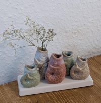 Minivasen in Fischform