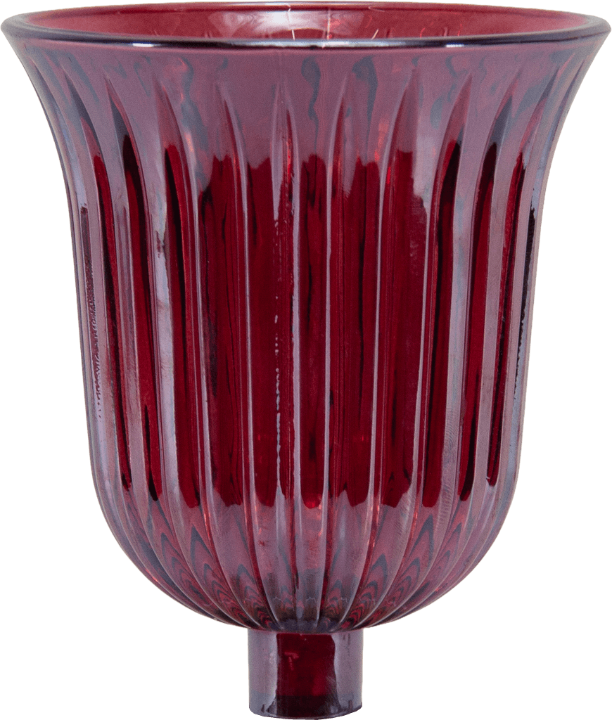Aufsatzglas Stella in Rot – Bild 2